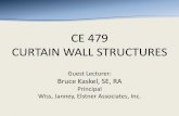 CE 479 CURTAIN WALL STRUCTURES - beta.lecture.ub.ac.id · CURTAIN WALL STRUCTURES . OBJECTIVES AND DISCUSSION TOPICS 1.What are curtain walls? 2.Are they architecture? Or engineering?