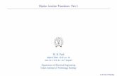 Bipolar Junction Transistors: Part 1 - IIT Bombaysequel/ee101/mc_bjt_1.pdf · Bipolar Junction Transistors Base Emitter Collector Base Emitter Collector pnp transistor npn transistor