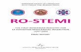 RO-STEMI · ro-stemi romanian society of cardiology acute cardiac care working group the first romanian registry for st selevation myocardial infarction (1997-2009) final …