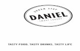 TASTY FOOD, TASTY DRINKS, TASTY LIFE - Hotel Daniel .SOUPS TOMATO-APRICOT SOUP Tomatensuppe mit Salbei