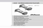DHF HEMOCONCENTRATOR - Fleepit: Free PDF To Flipbook …sorin.fleepit.com/PDFUSERS/Sorin_CP/02295_11.pdf · C. INTENDED USE DHF is intended for use in cardiopulmonary by-pass circuits