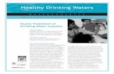Healthy Drinking W aters - UMass Amherst · pres en t. "is w ill help y ou d eter min e if ozon e is an e ! ective treatm en t m eth od for your situ ation. S ee th e fact sh eet
