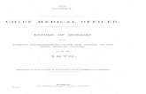 CHIEF MEDICAL OFFICER. - Parliament of Victoria · chief medical officer. return of diseases· in the various establishments under the charge of the . chief medical officer, l!'or