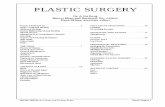 Plastic Surgery 2000 - prdupl02.ynet.co.ilprdupl02.ynet.co.il/ForumFiles_2/20204081.pdf · Jelonet, Bactigras or Sofratulle) • chronic wounds: initial goal is debridement of nonviable
