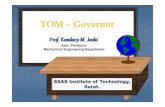 TOM TOM –Governor Governor student.pdfInertia governor A speed-control device utilizing suspended masses that respond to speed changes by reason of their inertia Inertia governor