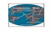 Confronting War - DME for Peace Mary and Olson... · Confronting War: Critical Lessons for Peace Practitioners ... invitation of the agencies involved, to capture their internal reflections