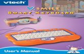 V.Smile Smart Keyboard - VTech America4449E739-7FCD-48A7... · Thank you for purchasing the V.SMILE Smart Keyboard ... hair style and facial expression). ... Shift, Caps Lock For