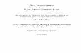 Risk Assessment and Risk Management Plan - health.gov.au fileRisk Assessment and Risk Management Plan Application for licence for dealings involving an intentional release into the
