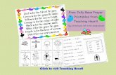 Free Jelly Bean Prayer Printables from Teaching Heart! · Free Jelly Bean Prayer Printables from Teaching Heart! Tag, little book, fill in the blank sheet!