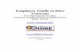 Employer Guide to Hire Veterans · 2018-09-28 · On-the Job Training (OJT) and Apprenticeship Opportunities..... 10 Vocational Rehabilitation & Employment (VR&E) OJT ... Women represent