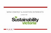 WIND ENERGY & AVIATION INTERESTS - sustainability.vic.gov.au/media/resources/documents... · on all aspects of the effect of wind turbines on aviation in ... should flash simultaneously,