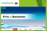 Promoting Fair trade & Sustainable Consumption in India · Hotel IBIS use certified cotton, Airlines consume certified products ... Build on achievements of Pro Sustain in creating