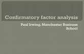 Paul Irwing, Manchester Business Schoolhummedia.manchester.ac.uk/institutes/methods-manchester/docs/cfa.pdf · 14 samples. From Rushton and Irwing (2008). ... Gordon Allport: Comprehensive