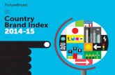 Country Brand Index 2014-15 · Country Brand Index 2014-15 8 QualiQuant™ sample criteria As in previous years, our global research sample of 2,530 respondents was selected according