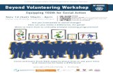 Beyond Volunteering Workshop - University of Hong Kongwp.cedars.hku.hk/fileupload/files/sd/Beyond Volunteering Workshop.pdf · May Wong, Associate Director, Asian Charity Services