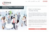 INTERNATIONAL COMPARISON´s in this issue: Transfer Pricing Auren International Comparison is a quarterly publication that provides you an overview of trends and international tax