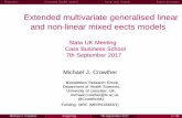Extended multivariate generalised linear and non-linear ...· Extended multivariate generalised linear