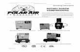 ROTARY SCREW COMPRESSORS - .Polar Compressor Rotary Screw Compressors Revision July.2015 .com 877.283.7614