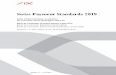 Swiss Payment Standards 2019 Implementation Guidelines Table of contents Version 1.7 – 11.02.2019 Page 7 of 118 Table of contents 1 Introduction 9 1.1 Amendment control ...