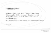 Guidelines for Managing Google Chrome, Internet Explorer ... · Guidelines for Managing Google Chrome, Internet Explorer, ... Guidelines for Managing Google Chrome and Internet ...