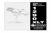 Model 1290 XLT Xenon Followspot - Lycian Parts Manual.pdf · - 2 - Model 1290 XLT Xenon Followspot Setup, Lamping and Operating Instructions 1 SETUP The 1290 followspot comes in two
