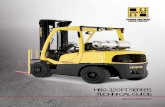 H80-120FT SERIES TECHNICAL GUIDE - hyster.com · 2 H80-120FT DIMENSIONS Circled dimensions correspond to the line numbers on the tabulated chart inside the Technical Guide. Dimensions