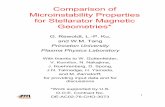 Comparison of Microinstability Properties for Stellarator ... file1 Comparison of Microinstability Properties for Stellarator Magnetic Geometries* G. Rewoldt, L.-P. Ku, and W.M. Tang