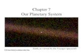 Chapter 7 Our Planetary System - Western Universitybasu/teach/ast021/slides/chapter07.pdf · – Earth: Only planet with liquid water on surface – Mars: Could have had liquid water