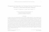 Computational Algorithms for Tracking Dynamic Fluid ... · INTERFACE TRACKING IN EMBEDDED BOUNDARY METHODS 1 Computational Algorithms for Tracking Dynamic Fluid-Structure Interfaces