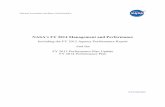 NASA’s FY 2014 Management and PerformanceP508-pt1.pdf · NASA’s FY 2014 Management and Performance . Including the FY 2012 Agency Performance Report And the FY 2013 Performance