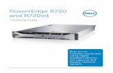 PowerEdge R720 and R720xd - Cloud Ninjas · flexible network PowerEdge R720 and R720xd Technical Guide Built to run complex workloads using highly scalable memory, I/O capacity and