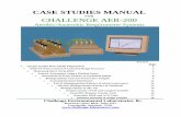 CASE STUDIES MANUAL - Envitech Ltd - Water and …envitech.co.uk/wp-content/uploads/downloads/documents/articles... · CASE STUDIES MANUAL FOR CHALLENGE AER-200 Aerobic/Anaerobic