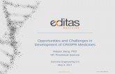 Opportunities and Challenges in Development of CRISPR ... · Disc s CEP290 Protein tra ffic king I n n e r S e g m n Co n n e c tin g ci liu m Nu c le u s Syn a p t ic te rm in a
