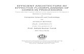 EFFICIENT ARCHITECTURE BY EFFECTIVE FLOORPLANNING OF .EFFICIENT ARCHITECTURE BY EFFECTIVE FLOORPLANNING