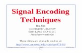 Signal Encoding Techniques - Washington University in St ...jain/cse473-05/ftp/i_5cod.pdf · 5-1 Washington University in St. Louis CSE473s ©2005 Raj Jain Signal Encoding Techniques