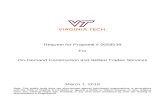 RFP_____________________ - secure.hosting.vt.edu  · Web viewRequest for Proposal ... inviting them to attend a mandatory or non-mandatory pre-bid meeting to review ... of Virginia