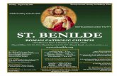 ST. BENILDE - files3.ecfiles.com · Parish Motto—Building the Kingdom of God Ministers of the Liturgy The Church Sanctuary Lamp August 27 & 28, 2016 Saturday - 4 P.M. Intention: