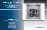 Time & Motion Study - w3.usa.siemens.com · The Time & Motion Study began directly installation time. The RSMeans representative recorded data based on a list of standard electrical