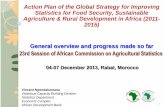 Action Plan of the Global Strategy for Improving ... · 1 Action Plan of the Global Strategy for Improving Statistics for Food Security, Sustainable Agriculture & Rural Development