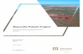Beyondie Potash Project - EPA WA | EPA … Lakes Potash Pty Ltd Beyondie Potash Project Preliminary Water Supply Assessment Advisian 3 Table of Contents 1 Introduction 1 …