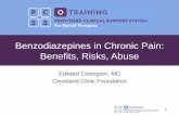Benzodiazepines in Chronic Pain: Benefits, Risks, Abuse · Longo LP, Johnson B. Am Fam Physician. 2000;61(7):2121-8 • N = 1213 forensic autopsies Active participant in MVA (driver,