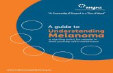 A guide to Understanding Melanoma - Melanoma Patients · • Lentigo maligna melanoma: Generally considered the least aggressive melanoma due to its long radial growth phase. Lentigo