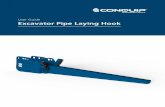 User Guide Excavator Pipe Laying Hook ie Excavator Pipe Laying Hook 3 Product Information Overview The Conquip Excavator Pipe Laying Hook is an excavator attachment used for fast and