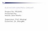 ELEVATOR CONTROL CIRCUIT - University of Nairobieie.uonbi.ac.ke/sites/default/files/cae/engineering/eie/ELEVATOR... · Objective To design and simulate a controller for an elevator