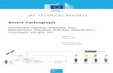 Smart Tachograph - dtc.jrc.ec.europa.eu Tachograph sample set of... · 4 2 CSR, KDR and KDM formats For an overview of the Smart Tachograph system and it security mechanisms, please