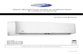 Whynter Mini Split Inverter Ductless Air … This Whynter Mini Split Inverter Ductless Air Conditioner system is designed to be a one-to-one unit system, consisting of 1 indoor unit