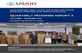 QUARTERLY PROGRESS REPORT 2 - USAID … ` 111111111111 USAID INDONESIA URBAN WATER, SANITATION AND HYGIENE PENYEHATAN LINGKUNGAN UNTUK SEMUA (IUWASH PLUS) QUARTERLY PROGRESS REPORT