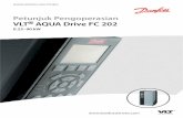 VLT® AQUA Drive FC 202 0,25-90 kW - files.danfoss.comfiles.danfoss.com/download/Drives/MG20MC9b.pdf · MAKING MODERN LIVING POSSIBLE Petunjuk Pengoperasian VLT® AQUA Drive FC 202