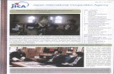 2016 | vol. Xll No.4 Japan International Cooperation Agency Record of discussions for technical coperation on bridge The Record of discussions for technical coperation project for