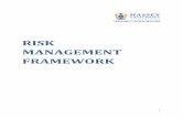 RISK MANAGEMENT FRAMEWORK - Massey University · management, the Committee is responsible for approving the Risk Management Framework, monitoring risk assessments and internal controls